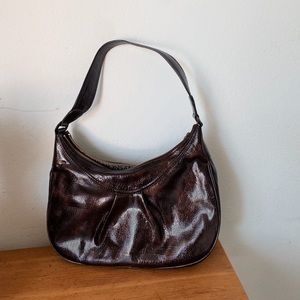 Monsac brown leather handbag
